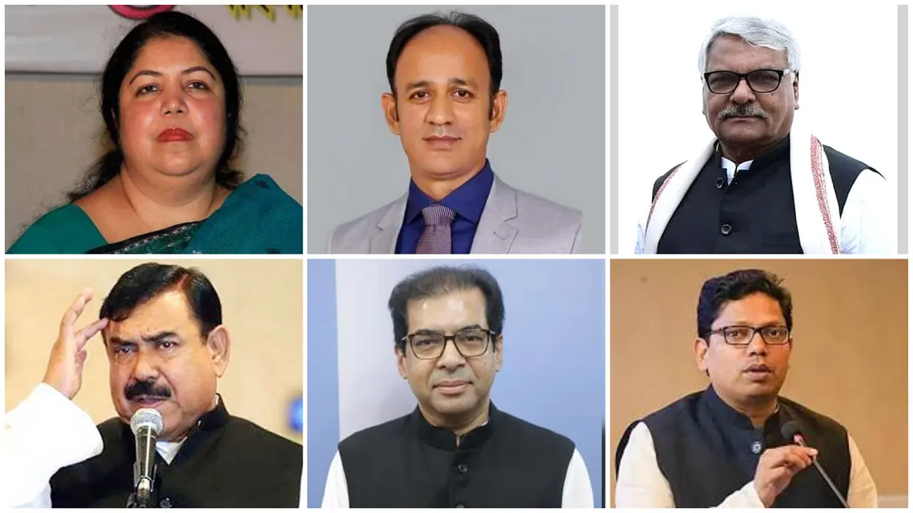 যে ২৪ রাজনীতিবিদ সেনানিবাসে আশ্রয় নিয়েছিলেন