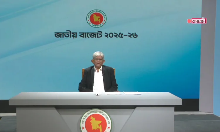 ২০২৫-২৬ অর্থবছরের বাজেট উপস্থাপন করেছেন ড. সালেহউদ্দিন