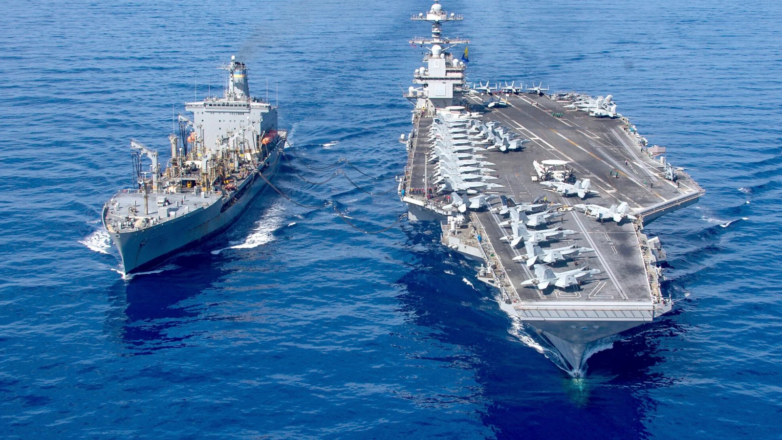 ইরানের দিকে যাচ্ছে পারমাণবিক শক্তিচালিত যুক্তরাষ্ট্রের বৃহত্তম রণতরী!