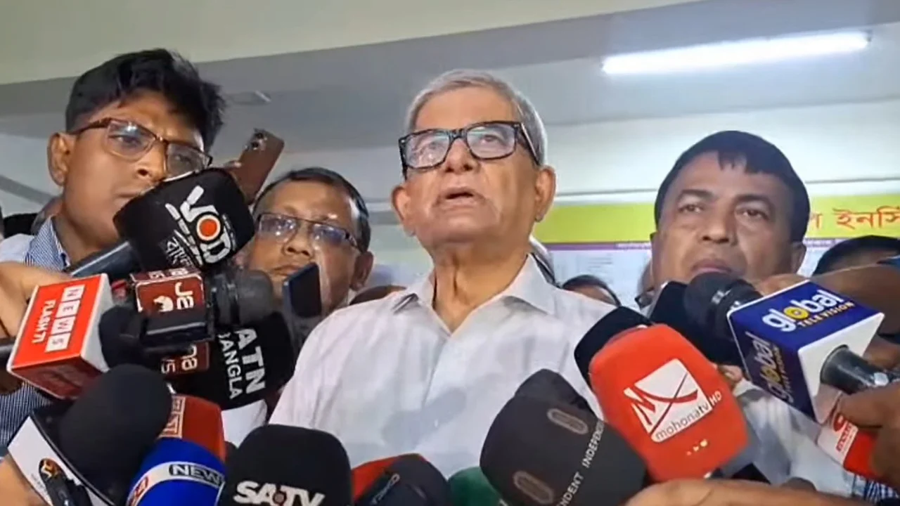 সবাই মিলে দেশটা গড়তে হবে, এজন্য দরকার নির্বাচন: মির্জা ফখরুল