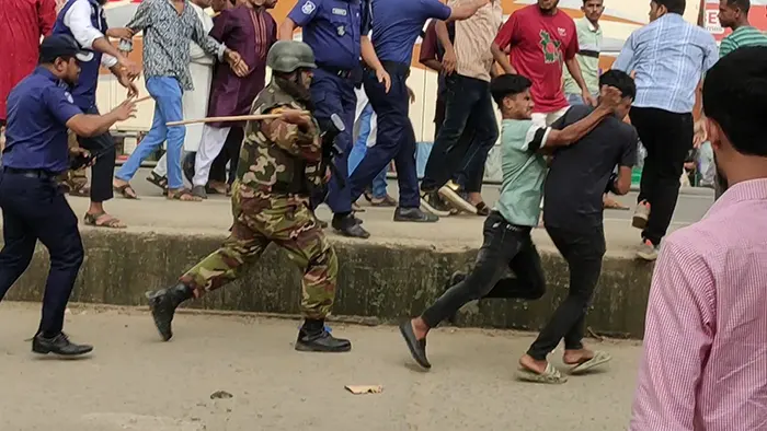 `এনসিপি’র মঞ্চ ভাঙচুর, উত্তপ্ত কক্সবাজার'