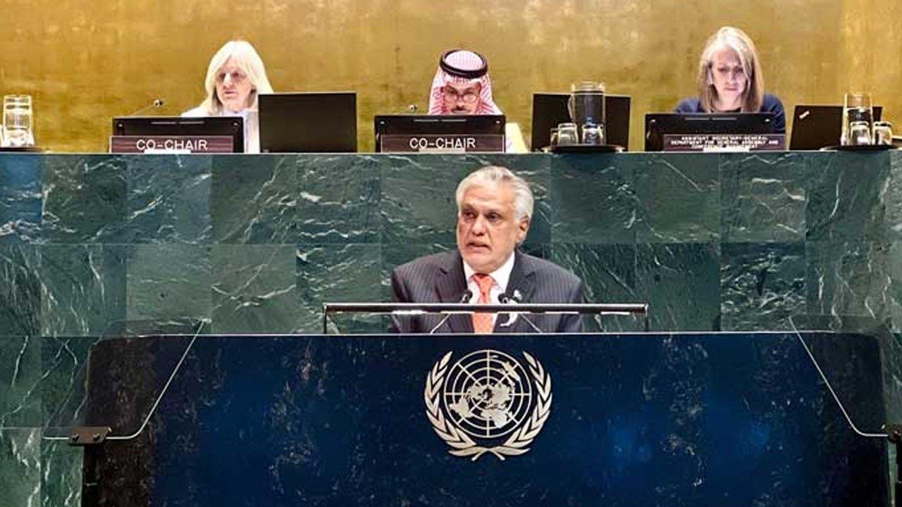 ফিলিস্তিনকে জাতিসংঘের পূর্ণ সদস্যপদ দেওয়ার দাবি পাকিস্তানের