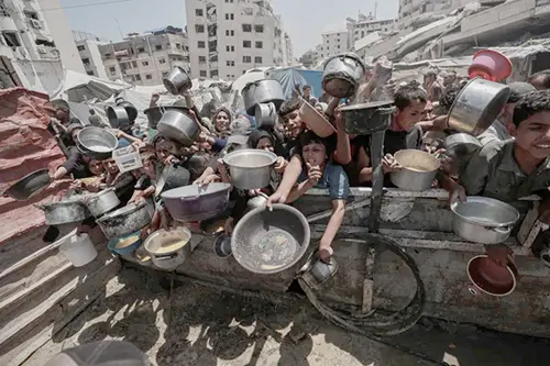 গাজায় আরও ৯১ ফিলিস্তিনি নিহত, খাদ্যসঙ্কটে মৃতের সংখ্যা ১৫৪